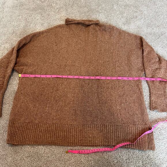 Anthropologie Kaisley Women's Brown Knit Sweater Turtleneck Size M - Picture 8 of 8